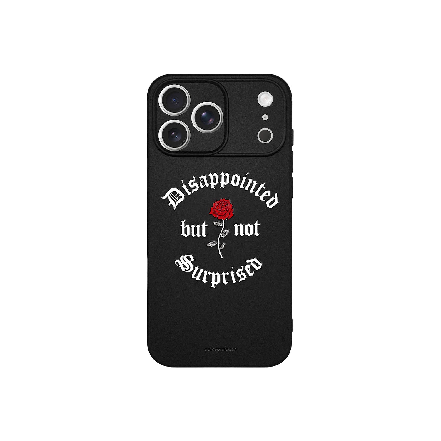 DISAPPOINTED BUT NOT SURPRISED