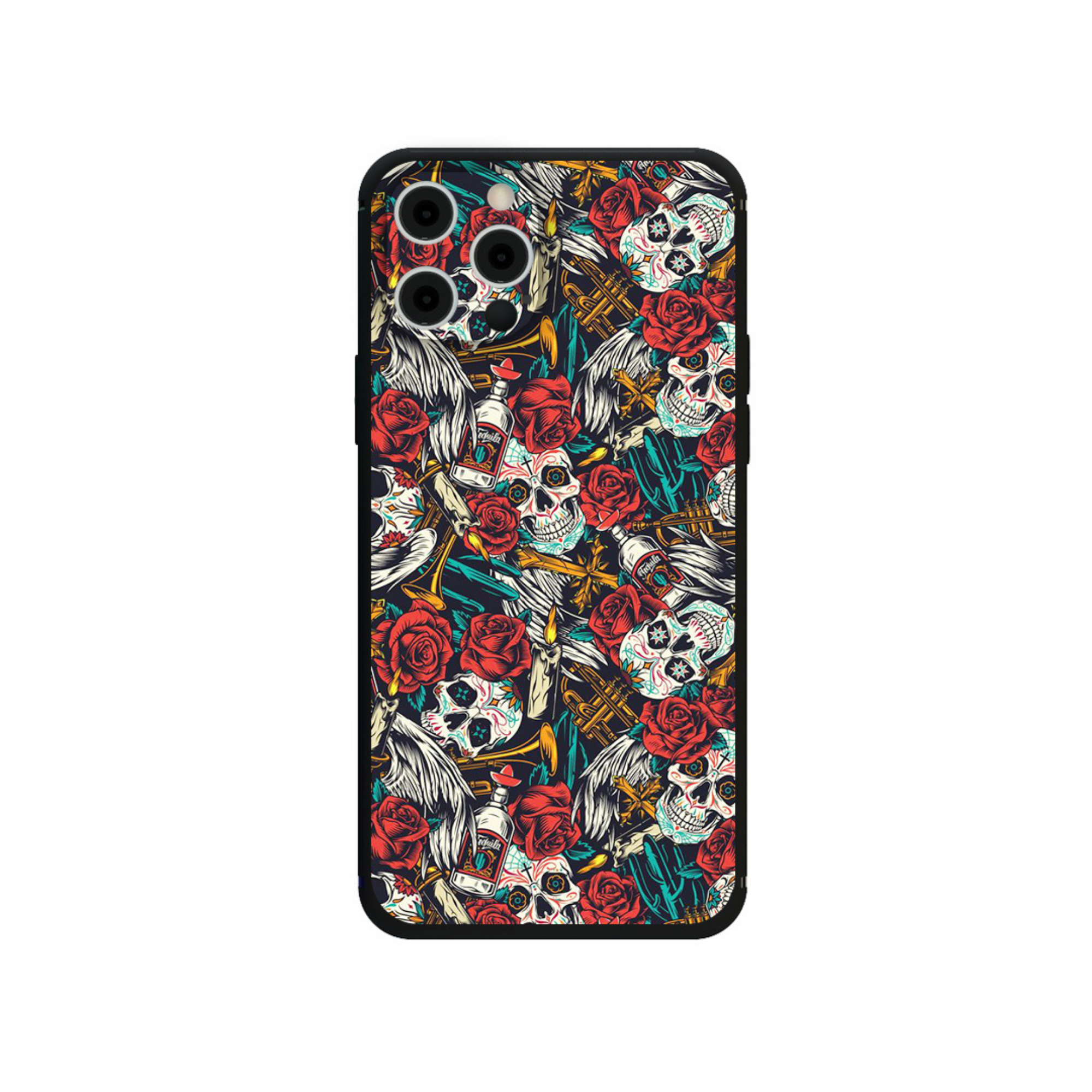 SKULLS AND ROSES