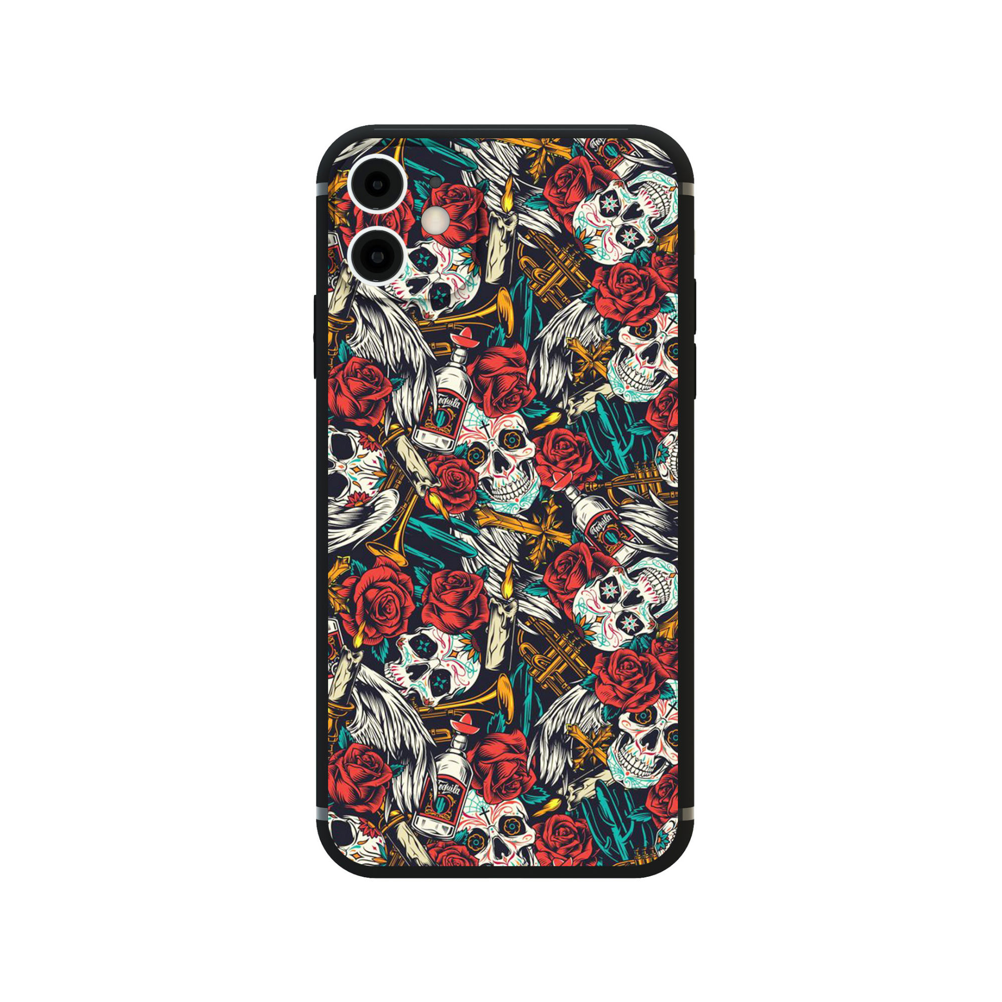 SKULLS AND ROSES
