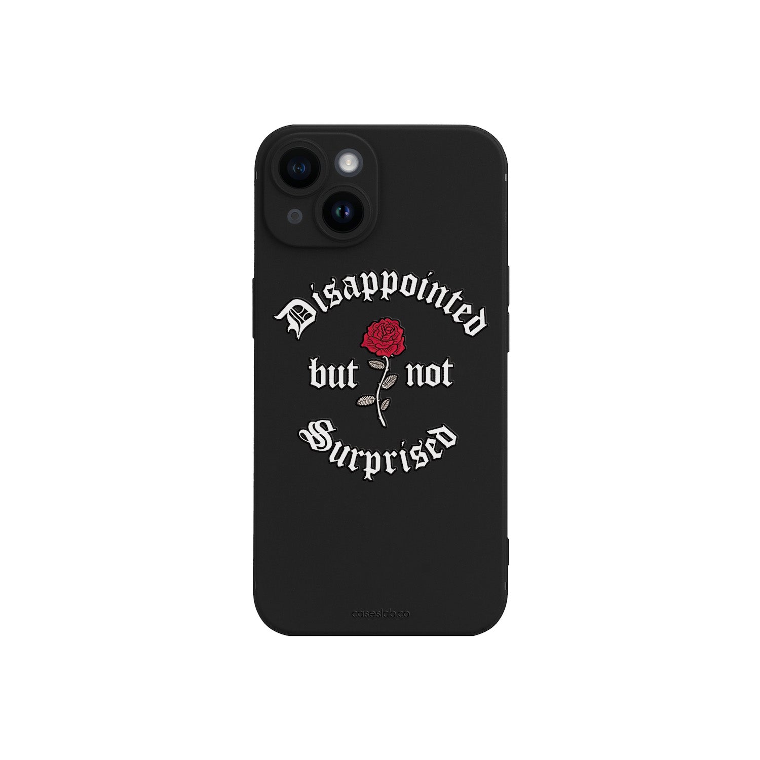 DISAPPOINTED BUT NOT SURPRISED