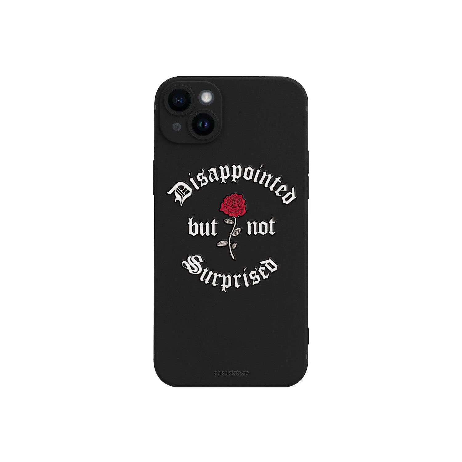 DISAPPOINTED BUT NOT SURPRISED