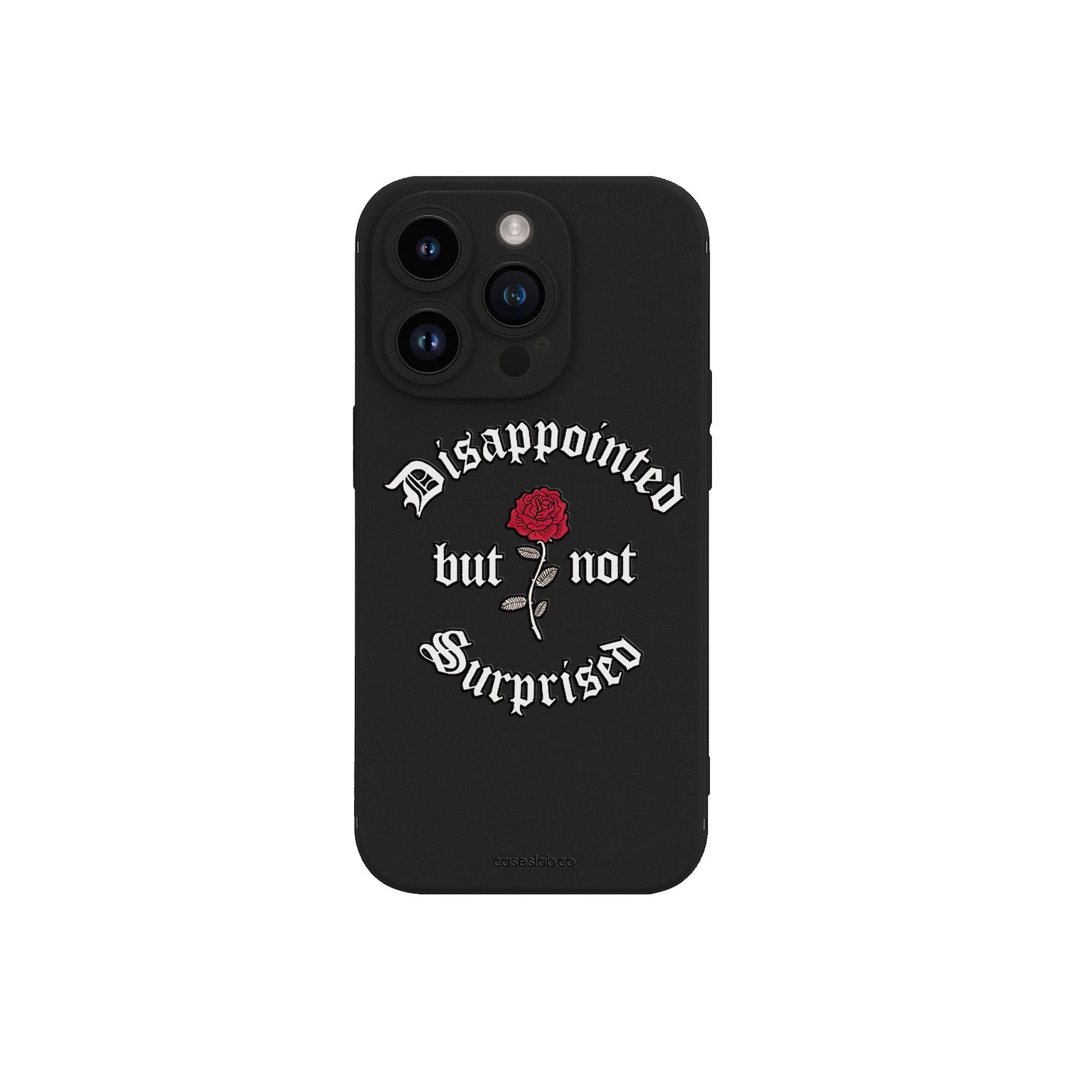 DISAPPOINTED BUT NOT SURPRISED