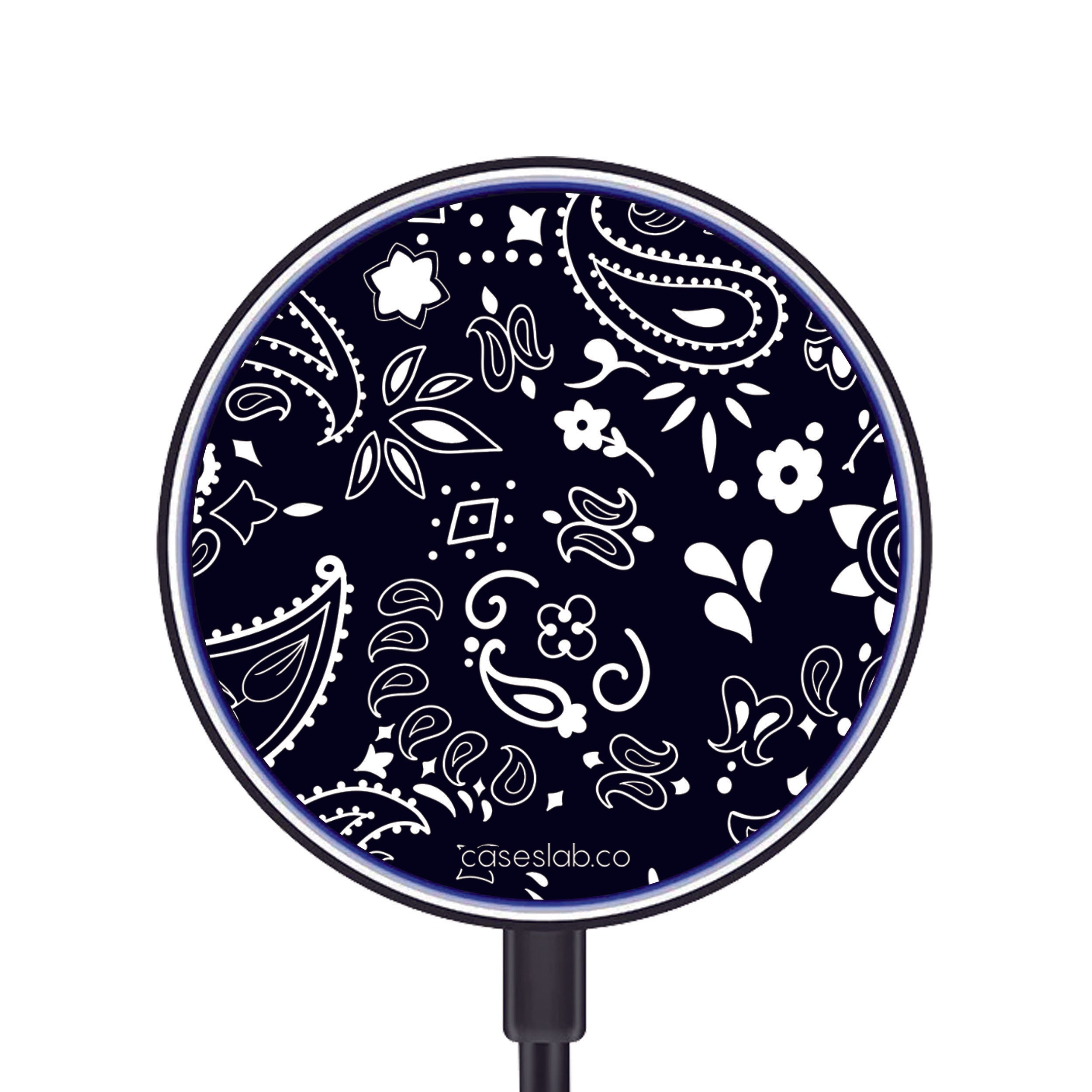 BANDANA WHITE WIRELESS CHARGER