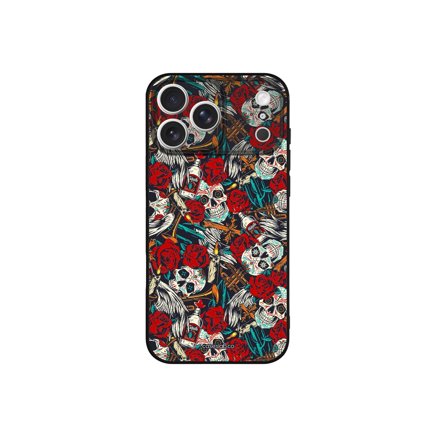 SKULLS AND ROSES