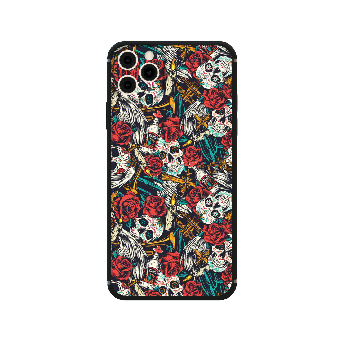 SKULLS AND ROSES
