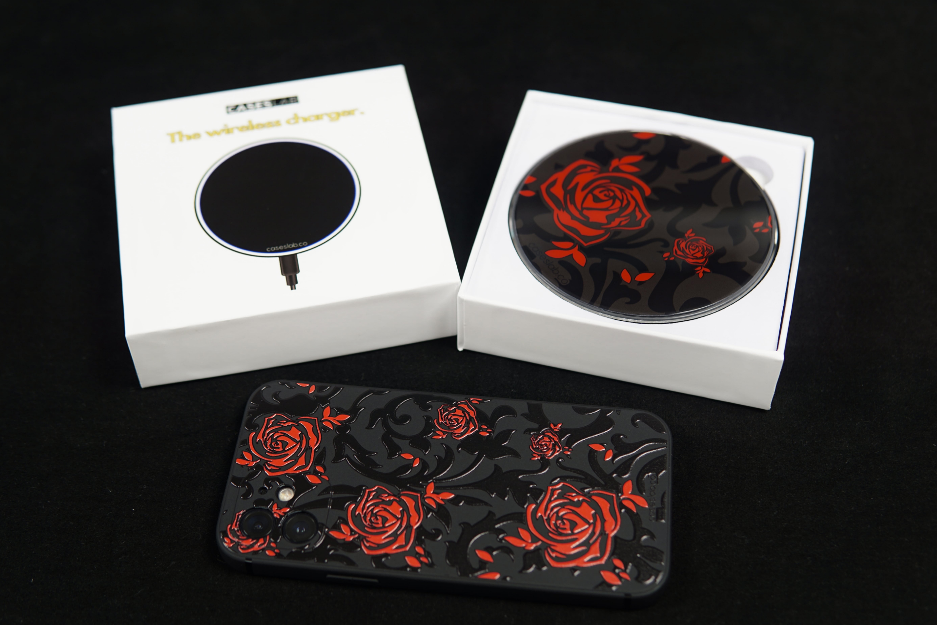 SHADES OF ROSES WIRELESS CHARGER